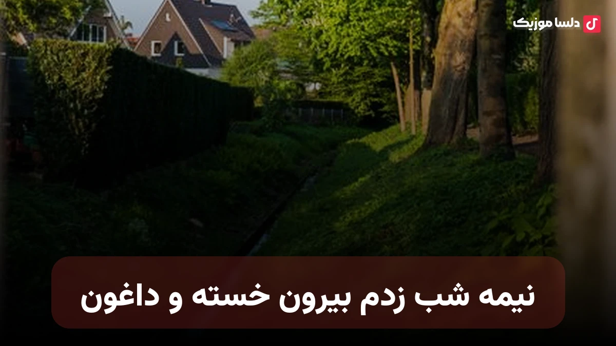 نیمه شب زدم بیرون خسته و داغون حبیب هوش مصنوعی